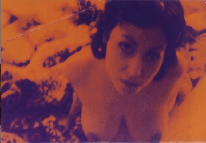 Auto-retrato com dorso nu: Barcelona, 2008.