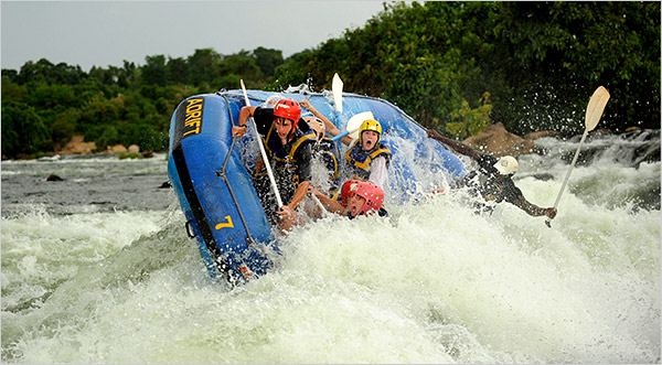 Rio Nilo Uganda - rafting