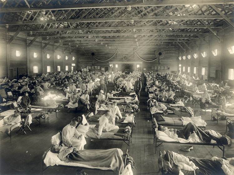 Pandemia a gripe espanhola - National Museum of Health and Medicine
