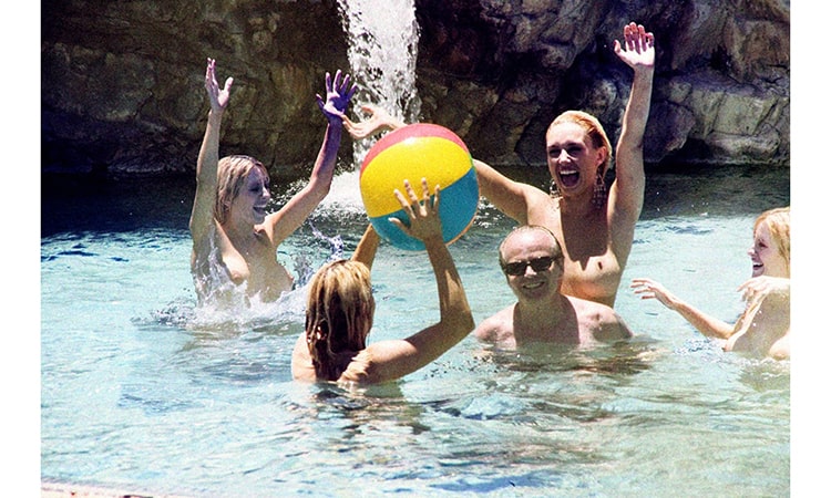 Jack Nicholson in the pool, de la serie ‘Mental Images’ de Alison Jackson