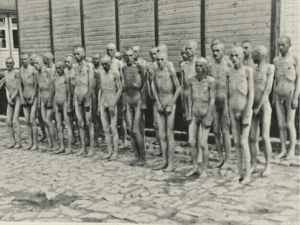 Prisioneros rusos retratados por el Servicio de Identificación de Mauthausen-Gusen. Fondo Amical Mauthausen/Museu d’Història de Catalunya.