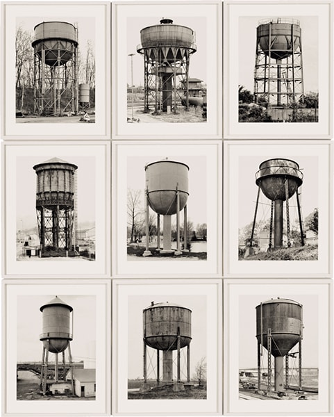 Bernd & Hilla Becher – Water Towers, 1980